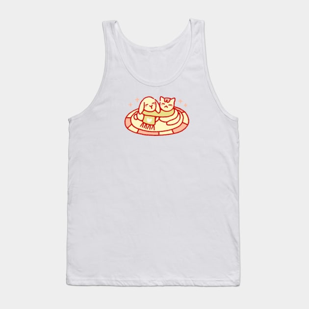 Stay Cozy v2 Tank Top by krowsunn